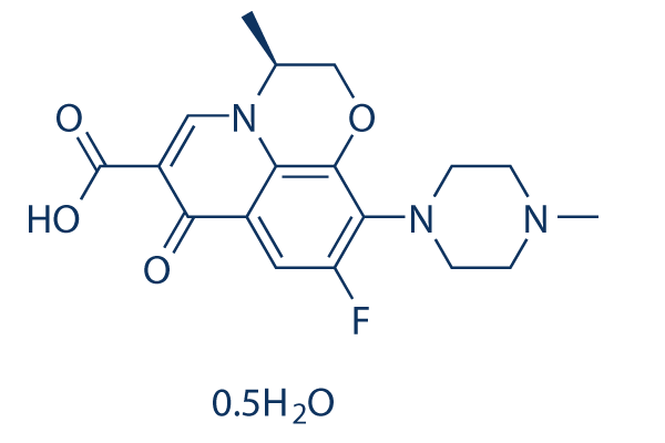 Levofloxacin hydrate Chemical Structure
