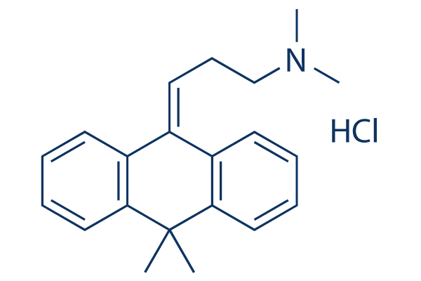Melitracen hydrochloride Chemical Structure