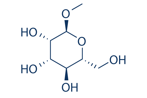 Methyl α-D-mannopyranoside Chemical Structure