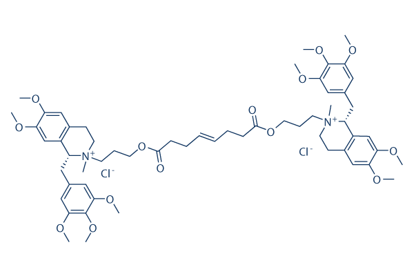 Mivacurium chloride Chemical Structure