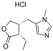 Pilocarpine HCl Chemical Structure