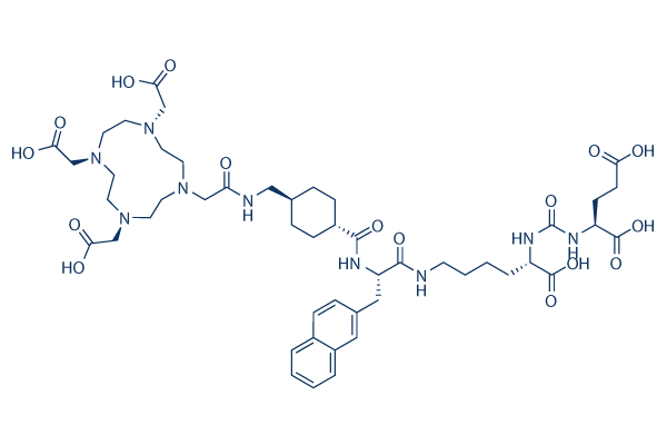 Vipivotide tetraxetan (PSMA-617) Chemical Structure