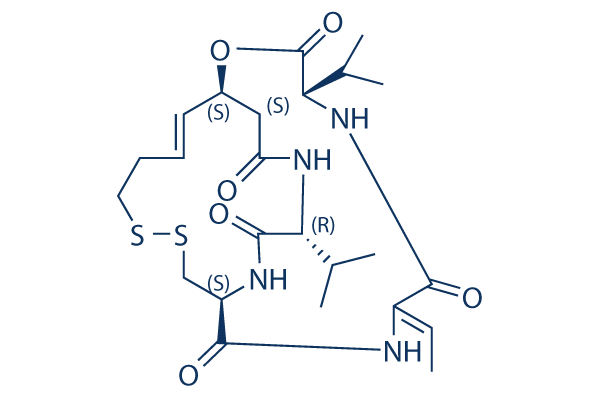 Romidepsin (FK228, Depsipeptide) Chemical Structure