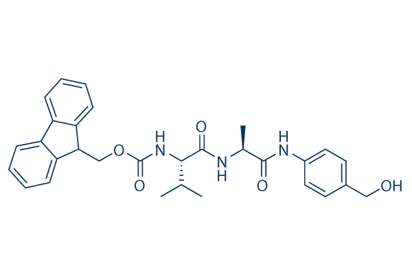 Fmoc-Val-Ala-PAB Chemical Structure