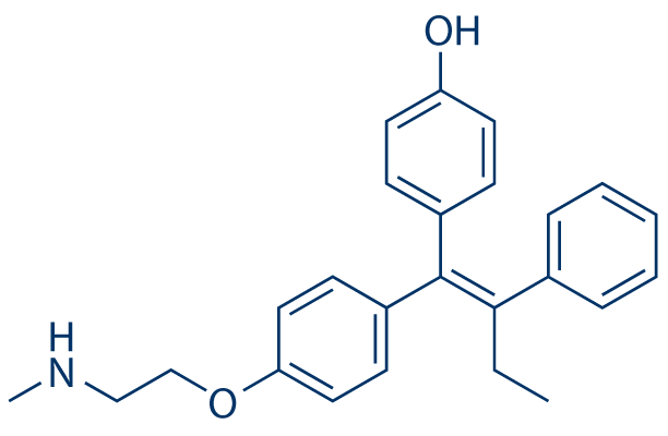 Endoxifen E-isomer Chemical Structure