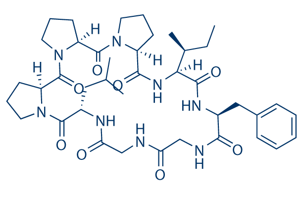 Heterophyllin B Chemical Structure