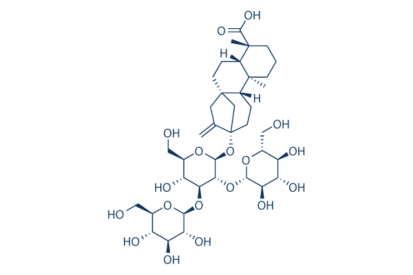 Rebaudioside B Chemical Structure