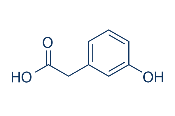 3-Hydroxyphenylacetic acid Chemical Structure