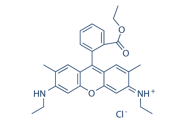 Rhodamine 6G Chemical Structure