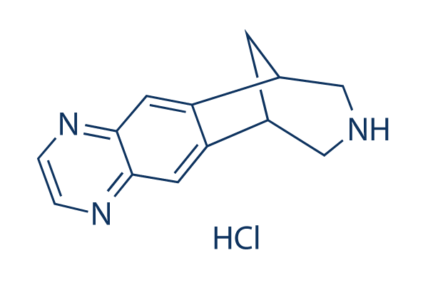 Varenicline Hydrochloride Chemical Structure