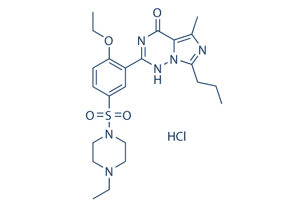 Vardenafil hydrochloride Chemical Structure