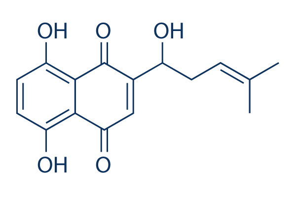 Shikonin (C.I. 75535) Chemical Structure