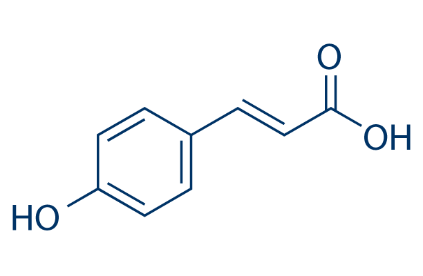 p-Hydroxy-cinnamic Acid Chemical Structure