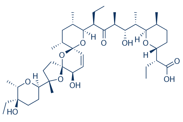 Salinomycin (from Streptomyces albus) Chemical Structure
