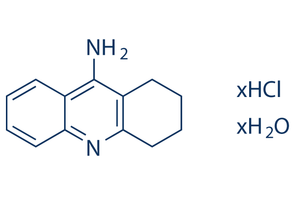 Tacrine hydrochloride hydrate Chemical Structure