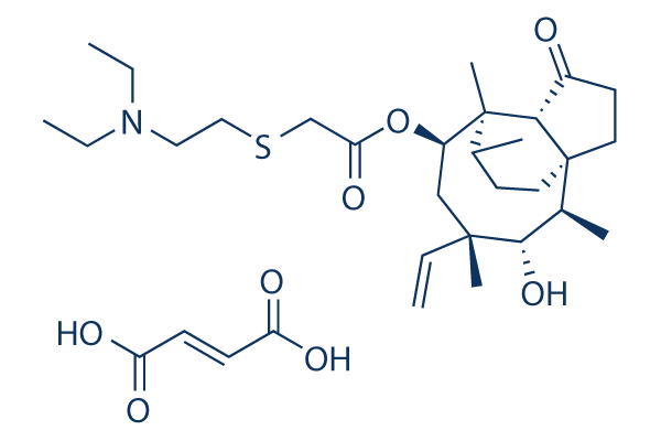 Tiamulin fumarate Chemical Structure