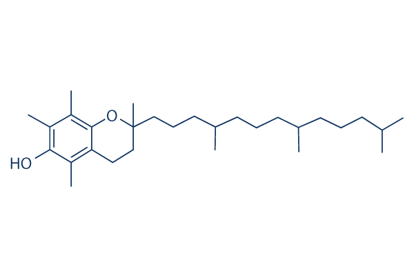 (±)-α-Tocopherol Chemical Structure