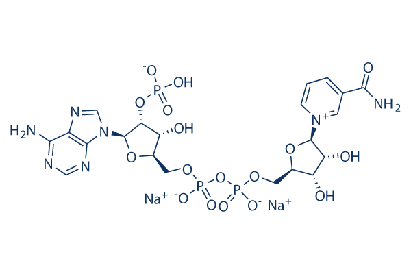 Triphosphopyridine nucleotide disodium salt Chemical Structure
