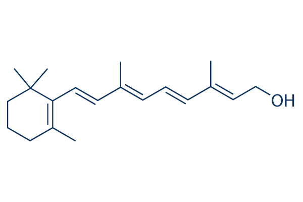 Vitamin A (Retinol) Chemical Structure