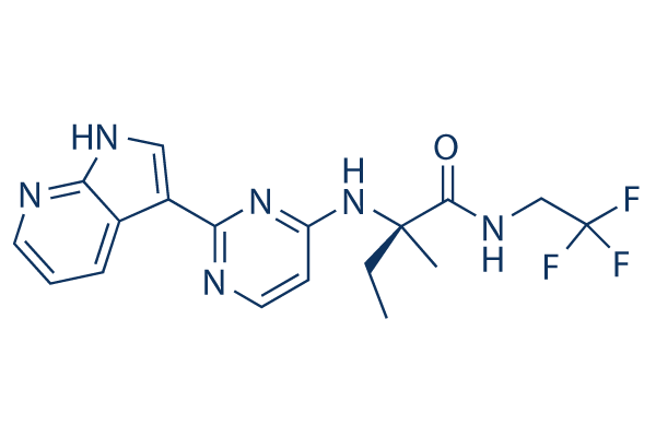 Decernotinib (VX-509) Chemical Structure